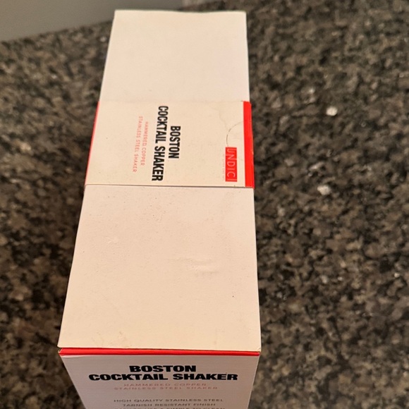 UNDICI Boston Copper and Stainless Steel Cocktail Shaker Set NWT - Picture 8 of 8